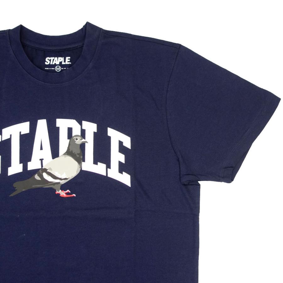 STAPLE/ステイプル 半袖 Tシャツ/COLLEGIATE PIGEON TEE 2104C6491/ストリート メンズ レディース ファッション インポートブランド | staple | 01