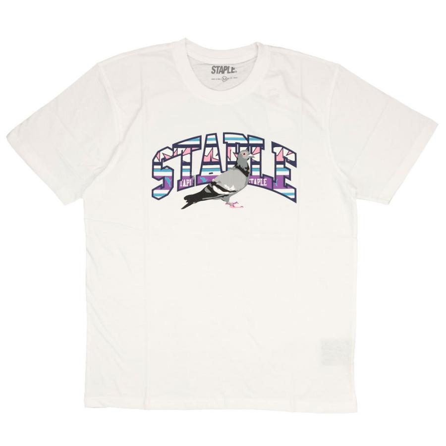 STAPLE/ステイプル 半袖 Tシャツ/COLLEGIATE PIGEON TEE 2104C6496/ストリート メンズ レディース ファッション インポートブランド | staple | 01