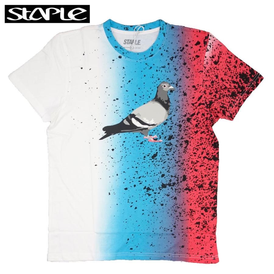 STAPLE/ステイプルTシャツ 半袖/NEON SPORT PIGEON TEE 2104C6518/グラデーション タイダイ ストリート メンズ レディース ファッション インポートブランド | staple