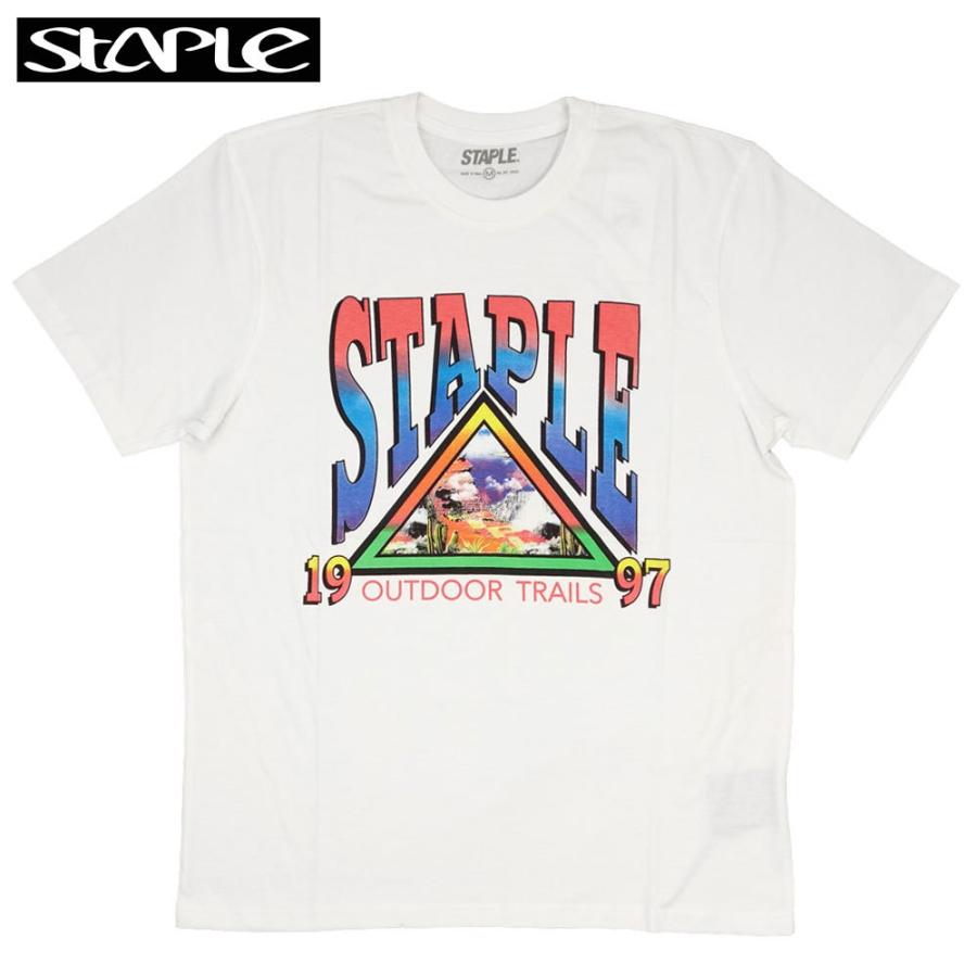 STAPLE/ステイプル Tシャツ 半袖/CANYON LOGO TEE 2105C6560/ストリート メンズ レディース ファッション インポートブランド | staple