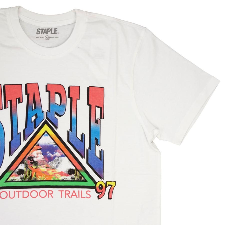 STAPLE/ステイプル Tシャツ 半袖/CANYON LOGO TEE 2105C6560/ストリート メンズ レディース ファッション インポートブランド | staple | 01