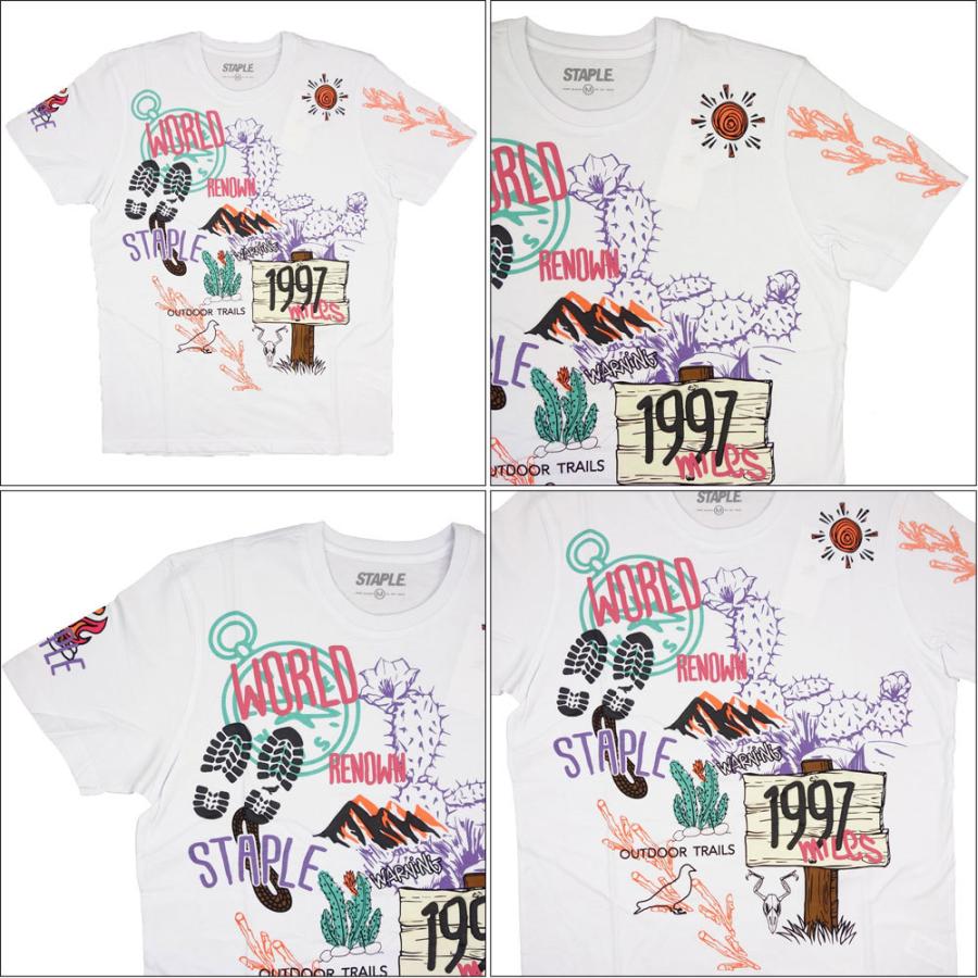 STAPLE/ステイプル Tシャツ 半袖/TRAILS AOP TEE 2105C6562/ストリート メンズ レディース ファッション インポートブランド | staple | 05