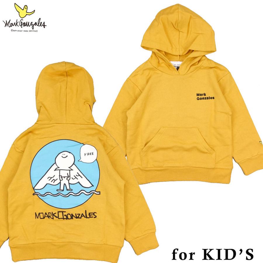 MARK GONZALES / マークゴンザレス KID'S キッズ プルオーバーパーカー 2Y7-61108-YE/子供服 フード パーカー | Mark Gonzales