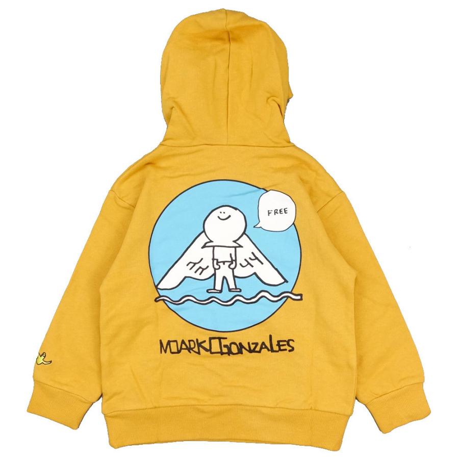 MARK GONZALES / マークゴンザレス KID'S キッズ プルオーバーパーカー 2Y7-61108-YE/子供服 フード パーカー | Mark Gonzales | 03