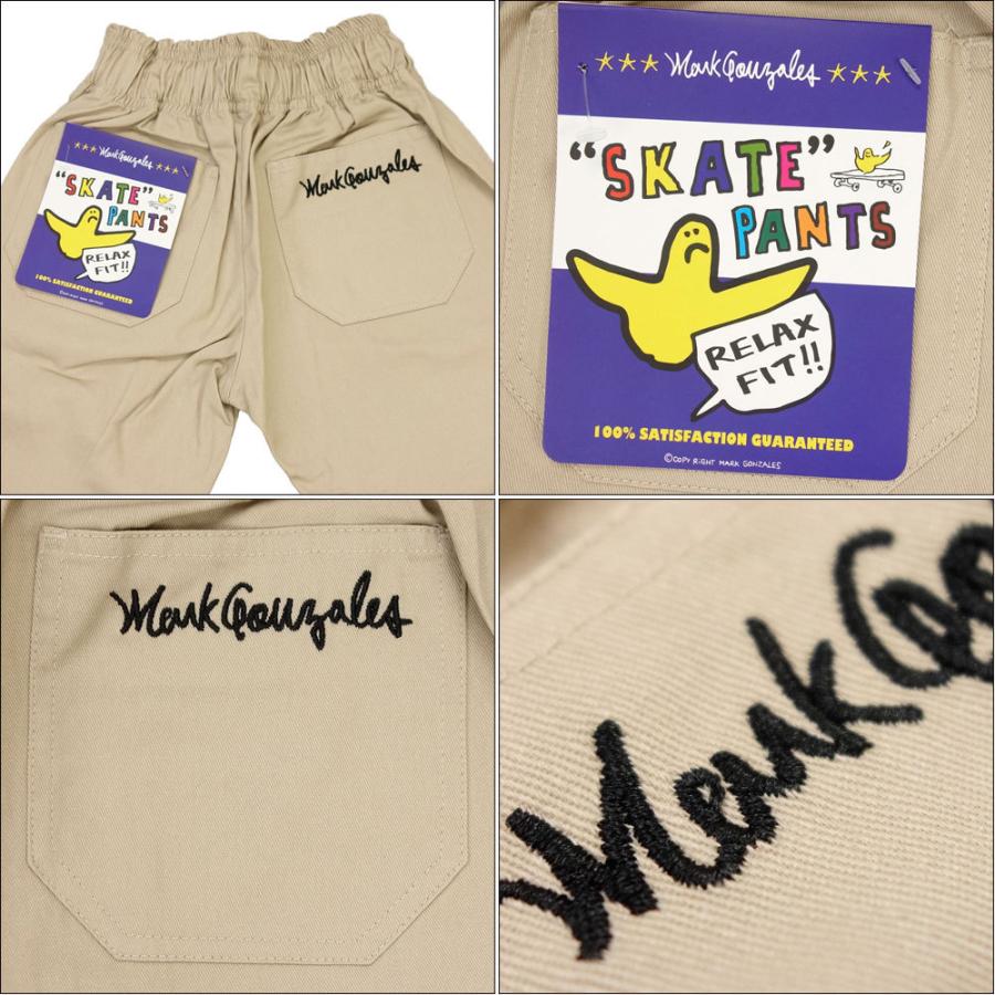 MARK GONZALES / マークゴンザレス KID'S キッズ MG スケーターパンツ 2Y1-61110/イージーパンツ 子供服 ウエストゴム | Mark Gonzales | 12