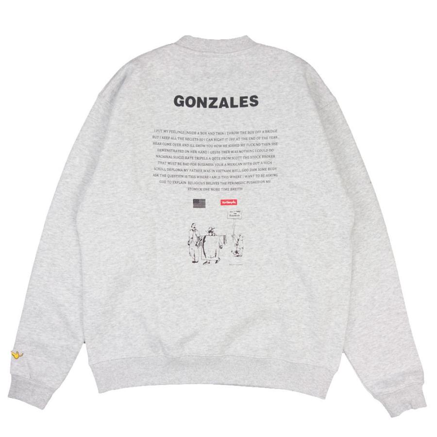 MARK GONZALES / マークゴンザレス クルーネックスウェット/2G7-61320 CREW SWEAT/ストリート スケーター メンズ レディース ファッション スウェット トレー | Mark Gonzales | 07