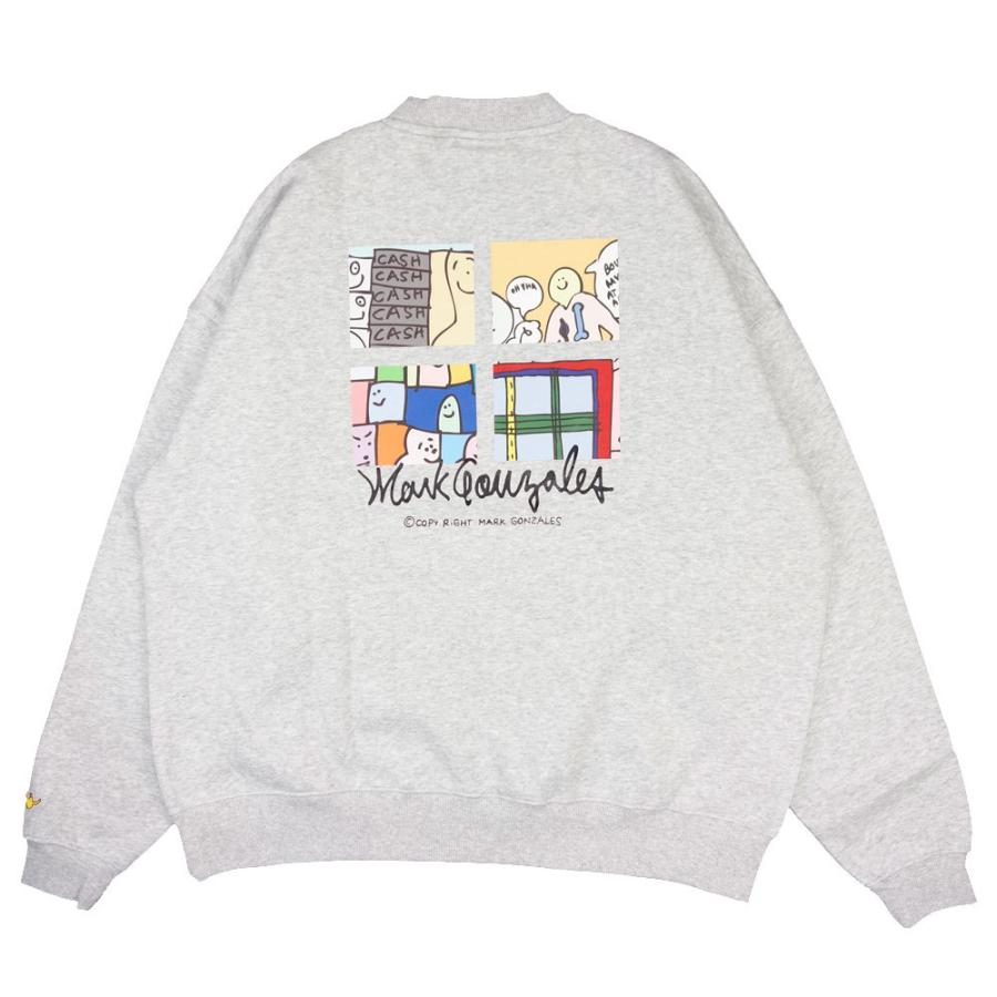 MARK GONZALES / マークゴンザレス クルーネックスウェット ビッグシルエット/2G7-61324 Pt. BIG Sweat shirt/ストリート スケーター メンズ レディース ファ | Mark Gonzales | 07