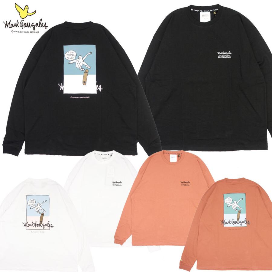 MARK GONZALES / マークゴンザレスTシャツ 長袖 ロンT/2G7-61313 Pt. L/S BIG TEE｜ストリート スケーター ロングスリーブ Tee メンズ レディース ファッシ | Mark Gonzales