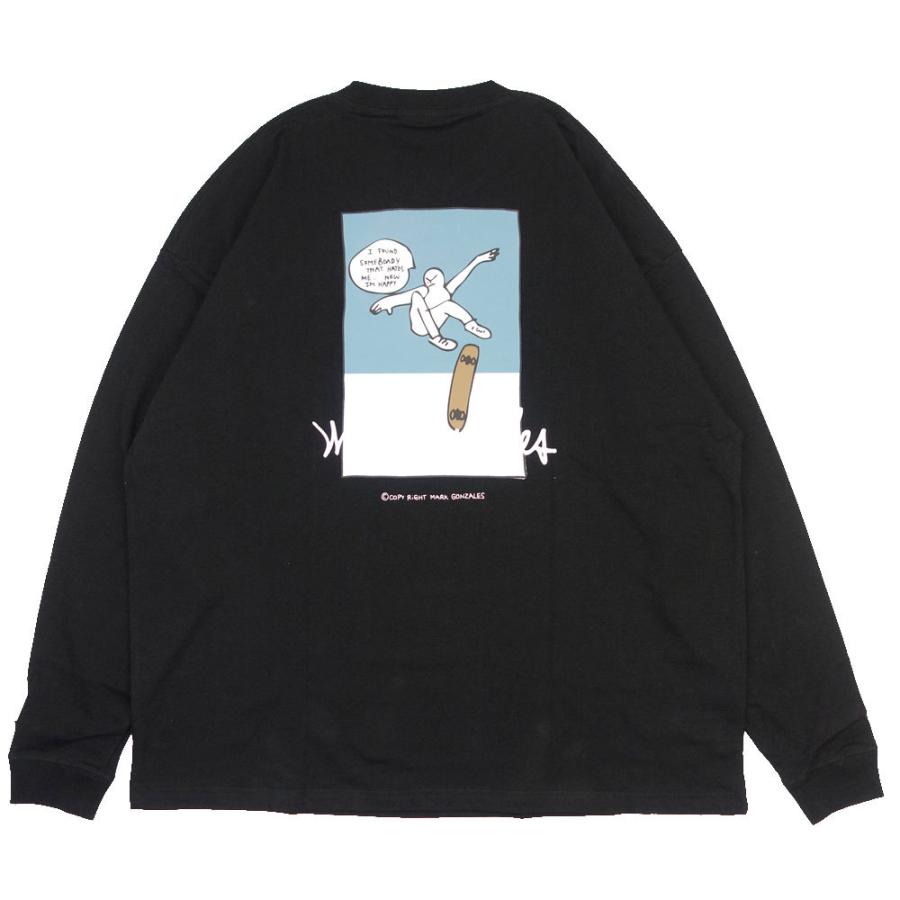 MARK GONZALES / マークゴンザレスTシャツ 長袖 ロンT/2G7-61313 Pt. L/S BIG TEE｜ストリート スケーター ロングスリーブ Tee メンズ レディース ファッシ | Mark Gonzales | 02