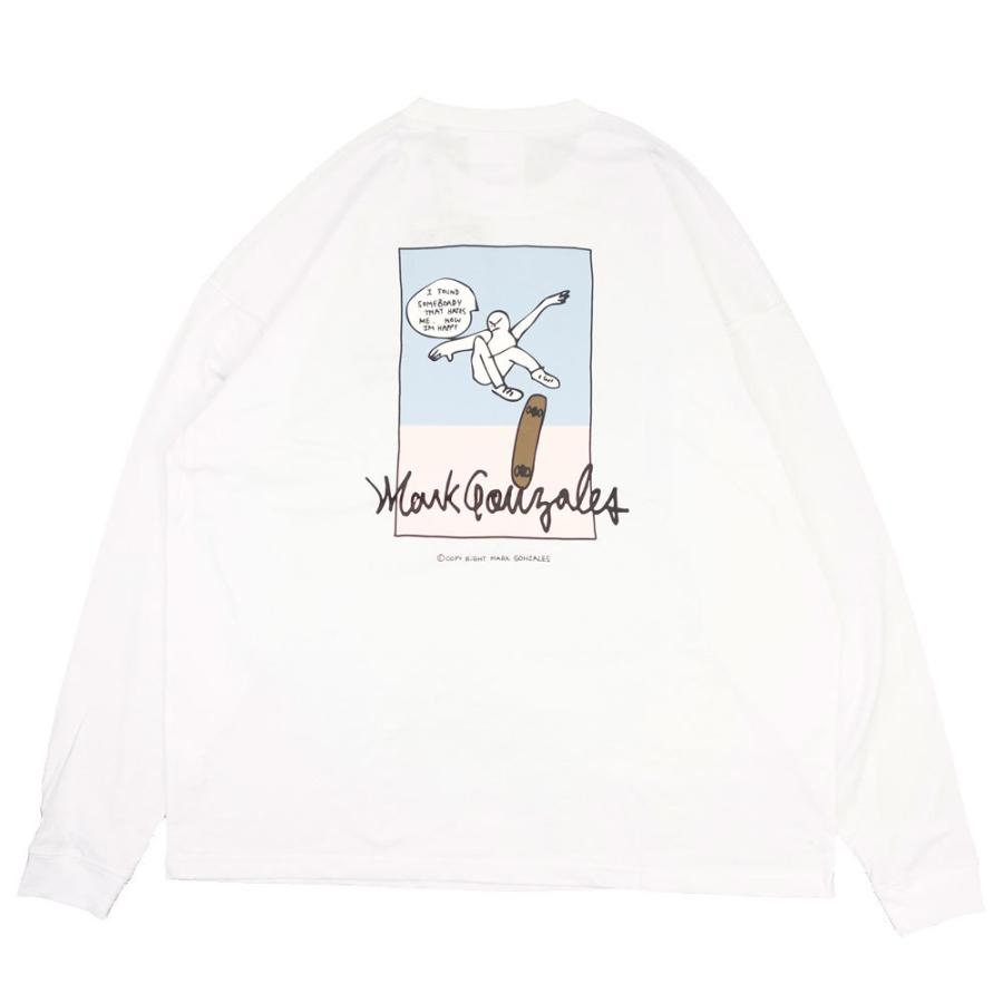 MARK GONZALES / マークゴンザレスTシャツ 長袖 ロンT/2G7-61313 Pt. L/S BIG TEE｜ストリート スケーター ロングスリーブ Tee メンズ レディース ファッシ | Mark Gonzales | 06