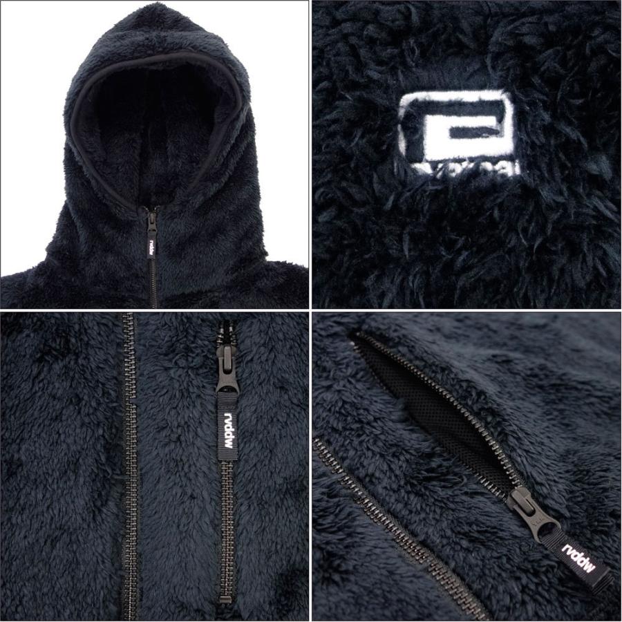 reversal/リバーサル ボア フリースジャケット ビッグシルエット/URBAN BOA FLEECE BIG SILHOUETTE SWEAT PARKA rv21aw207｜ジップパーカー フード アウター | reversal | 05