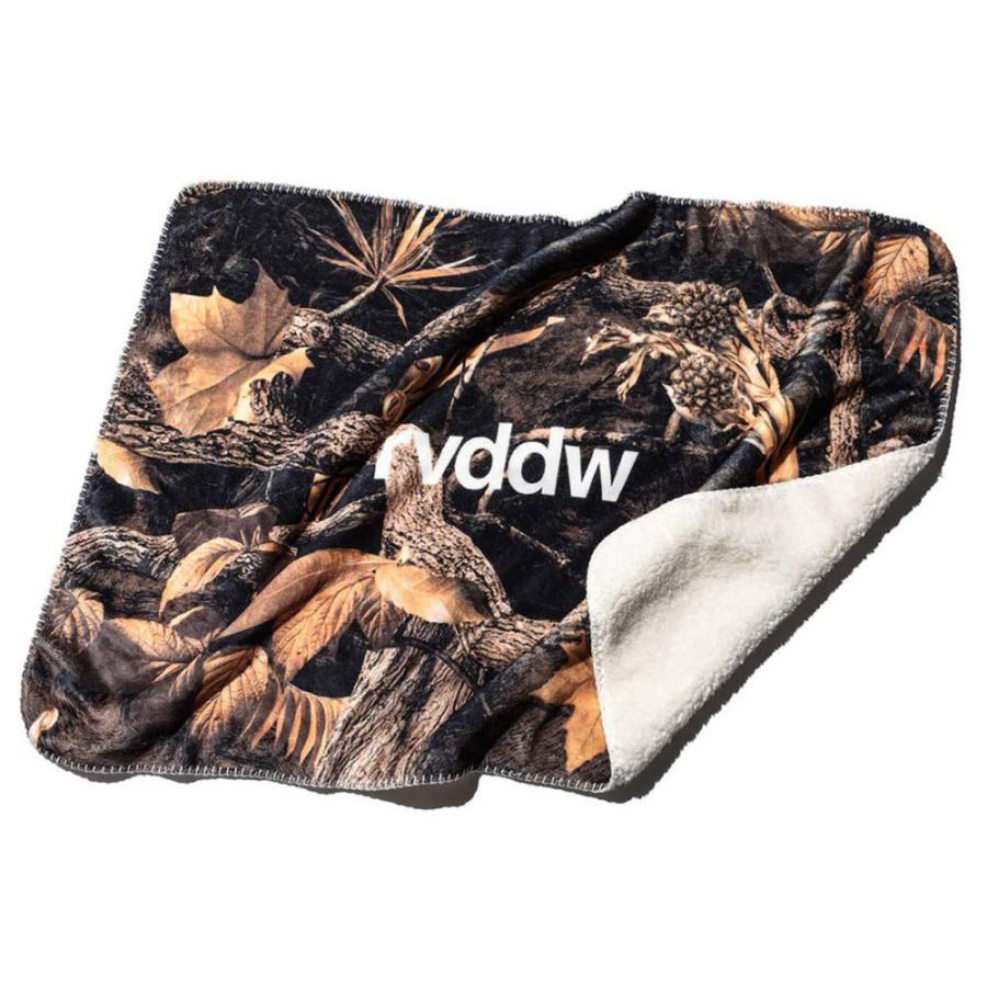 reversal/リバーサル ブランケット/BOTANICAL CAMO FLEECE BLANKET rv21aw710｜ストリート ボア フリース ブランケット ボタニカルカモ 軽量 柔軟 保温性 |  | 02