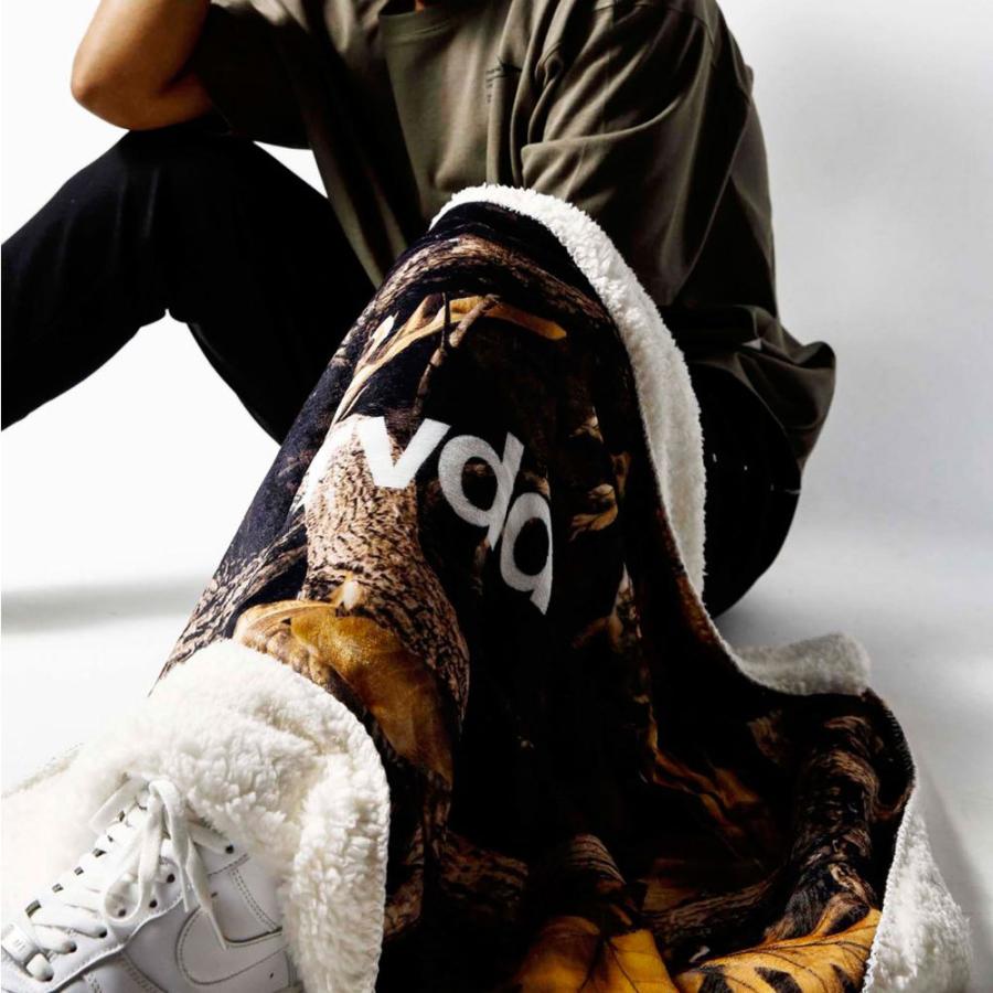reversal/リバーサル ブランケット/BOTANICAL CAMO FLEECE BLANKET rv21aw710｜ストリート ボア フリース ブランケット ボタニカルカモ 軽量 柔軟 保温性 |  | 06
