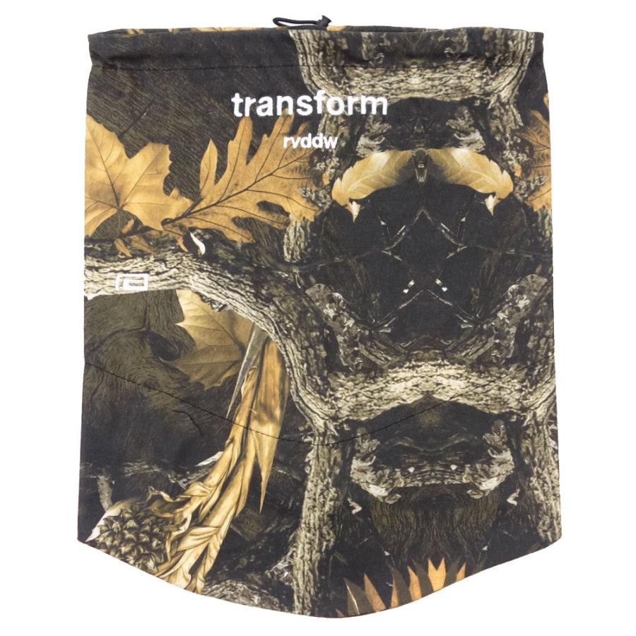 reversal/リバーサル ネックウォーマー/TRANSFORM NECK WARMER rv21aw704｜ストリート フリース ブラック ボタニカルカモ | RUDIE'S | 07
