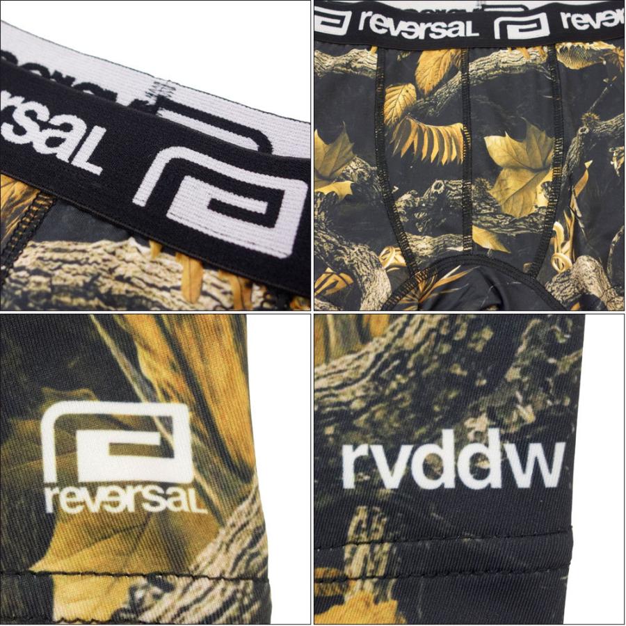 reversal/リバーサル ボクサーパンツ/LOGO BELT BOXER PANTS rv21aw712｜ストリート ブラック ボタニカルカモ 下着 ロゴベルト 吸水 速乾性 | RUDIE'S | 07