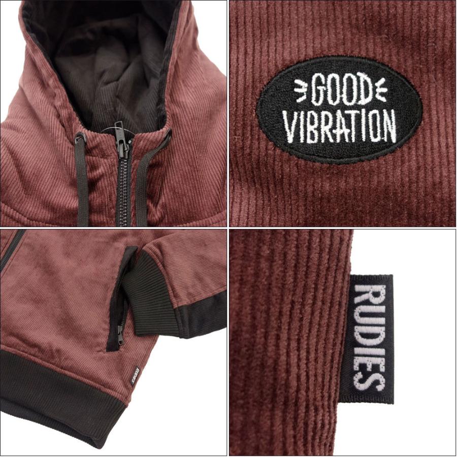 RUDIE'S/ルーディーズ ジップフード コーデュロイ ジャケット/PHAT CORDUROY JACKET 85886 85887｜rudies ブラック バーガンディ ストリート スケーター メン | RUDIE'S | 11