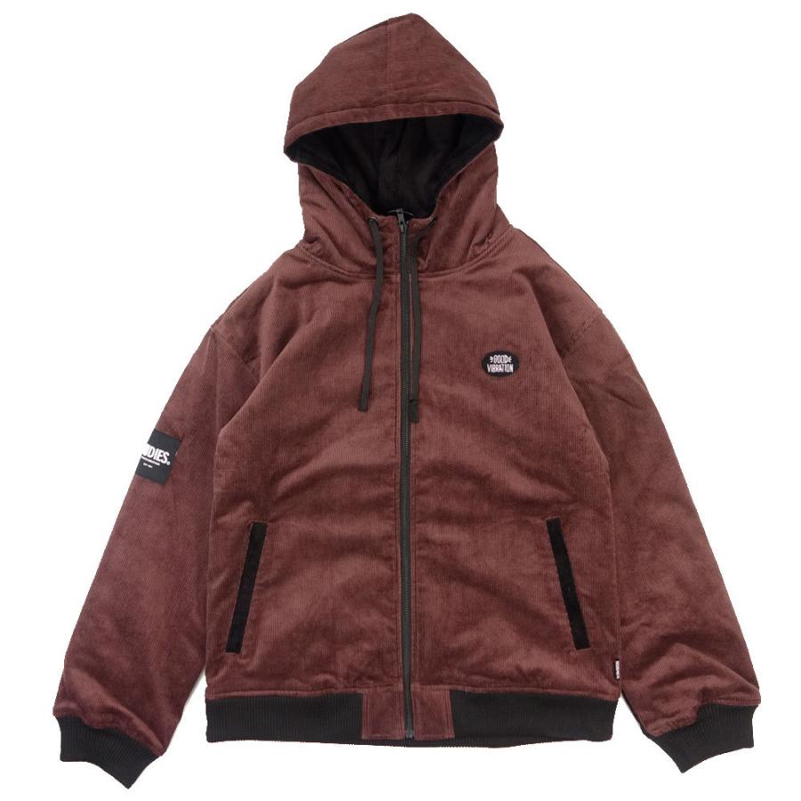 RUDIE'S/ルーディーズ ジップフード コーデュロイ ジャケット/PHAT CORDUROY JACKET 85886 85887｜rudies ブラック バーガンディ ストリート スケーター メン | RUDIE'S | 07