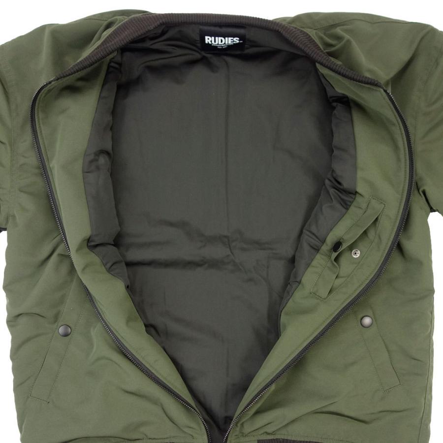RUDIE'S/ルーディーズ MA1 ジャケット/PHAT MA-1 85884 85885｜rudies ブラック カーキ MA-１ ジャケット ストリート スケーター メンズ レディース ファッシ | RUDIE'S | 08