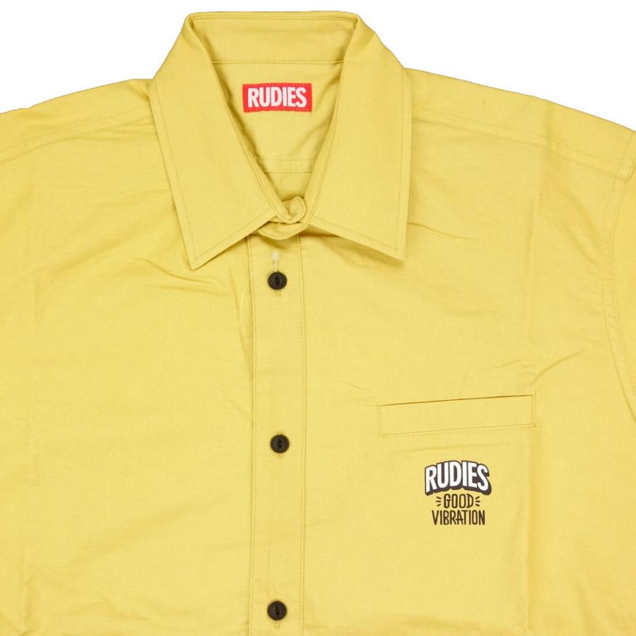 RUDIE'S/ルーディーズ シャツジャケット ロング丈 長袖 丈長/GOODVIBRATION LONG SHIRTS 85852 85853 85854｜rudies サイドポケット付 ネイビー オレンジ マ | RUDIE'S | 10