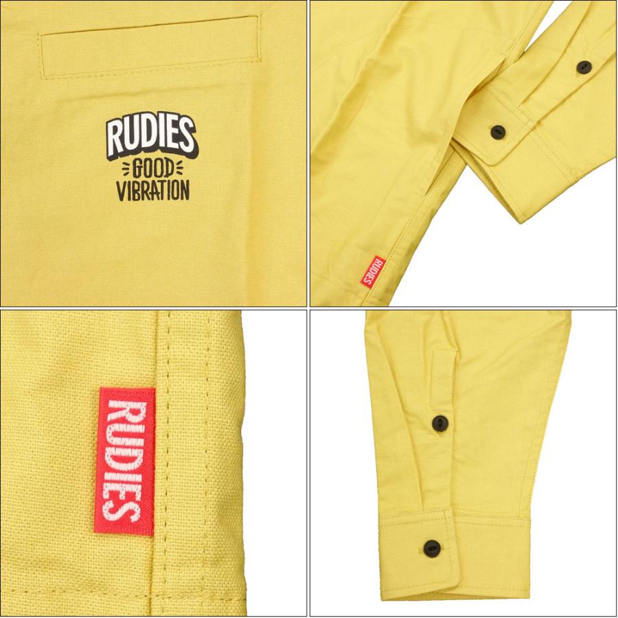 RUDIE'S/ルーディーズ シャツジャケット ロング丈 長袖 丈長/GOODVIBRATION LONG SHIRTS 85852 85853 85854｜rudies サイドポケット付 ネイビー オレンジ マ | RUDIE'S | 12