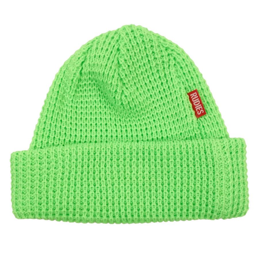 RUDIE'S/ルーディーズ ニットキャップ ビーニー/BLANK KNITCAP｜rudies ニット帽 浅め 帽子 ブラック ネイビー マスタード ネオンカラー グリーン オレンジ | RUDIE'S | 07