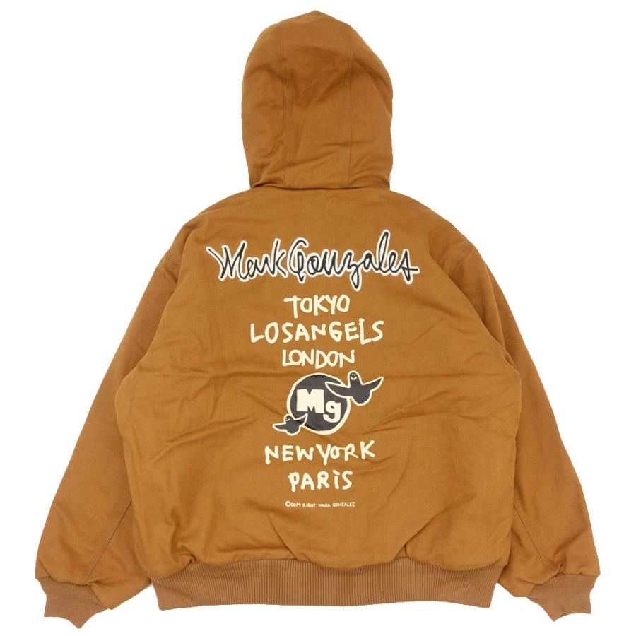 MARK GONZALES / マークゴンザレス フードジャケット/ACTIVE JACKET 2G5-61926｜ストリート スケーター アウター ジップフードジャケット 刺繍 メンズ レディ | Mark Gonzales | 17