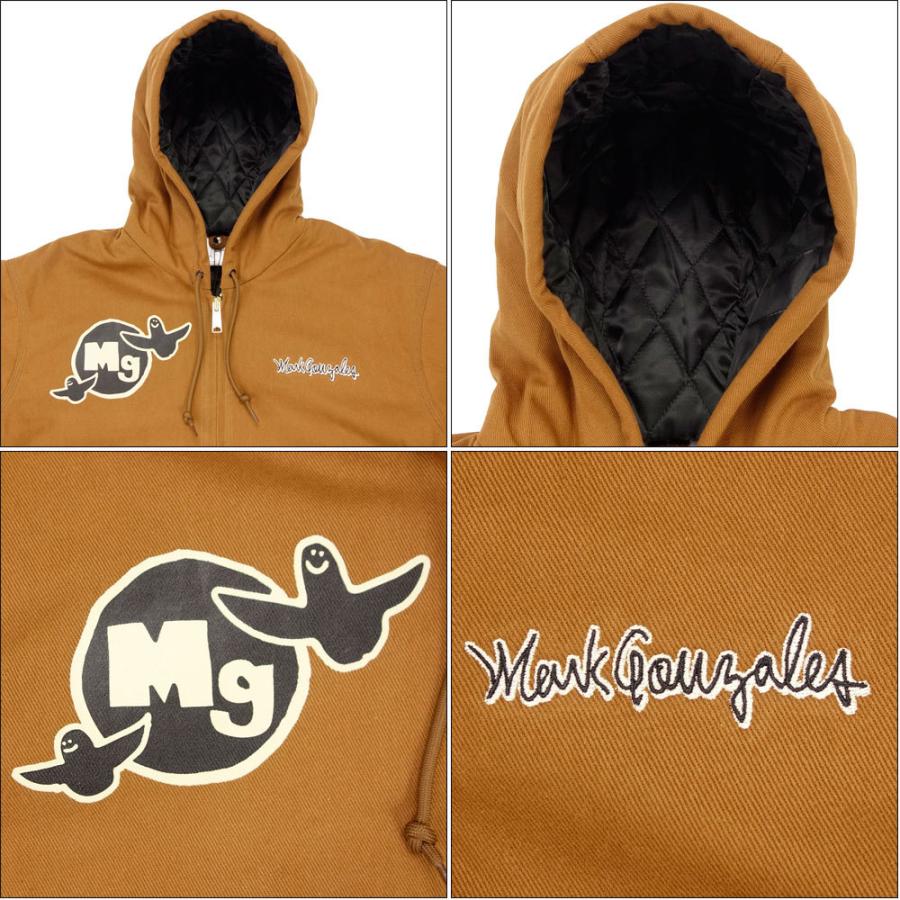 MARK GONZALES / マークゴンザレス フードジャケット/ACTIVE JACKET 2G5-61926｜ストリート スケーター アウター ジップフードジャケット 刺繍 メンズ レディ | Mark Gonzales | 18