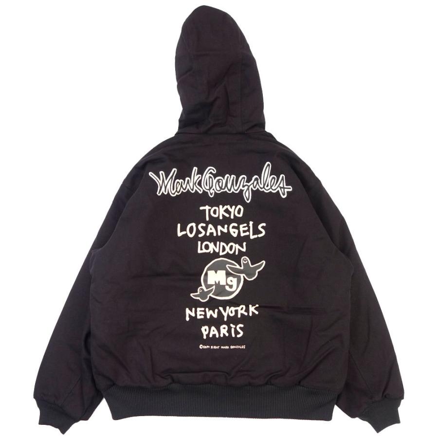 MARK GONZALES / マークゴンザレス フードジャケット/ACTIVE JACKET 2G5-61926｜ストリート スケーター アウター ジップフードジャケット 刺繍 メンズ レディ | Mark Gonzales | 02