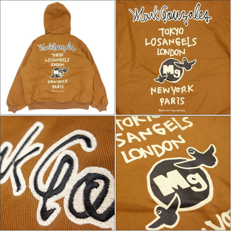 MARK GONZALES / マークゴンザレス フードジャケット/ACTIVE JACKET 2G5-61926｜ストリート スケーター アウター ジップフードジャケット 刺繍 メンズ レディ | Mark Gonzales | 20