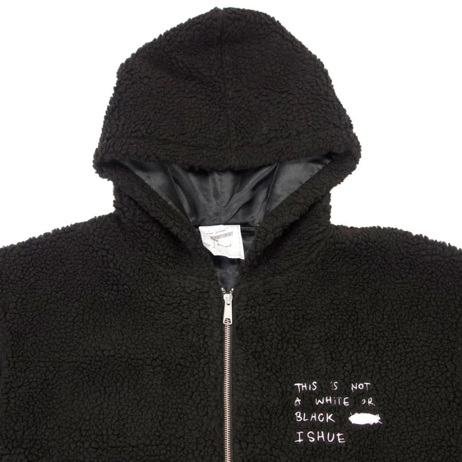 MARK GONZALES / マークゴンザレス 刺繍ボアフードパーカー/2G7-61333 ｜ストリート スケーター アウター ボア ジップフードジャケット 刺繍 メンズ レディー | Mark Gonzales | 02