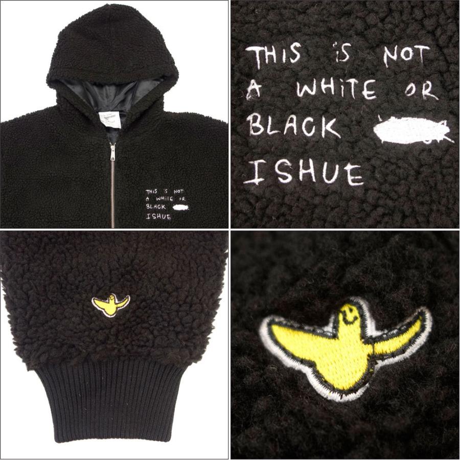 MARK GONZALES / マークゴンザレス 刺繍ボアフードパーカー/2G7-61333 ｜ストリート スケーター アウター ボア ジップフードジャケット 刺繍 メンズ レディー | Mark Gonzales | 04