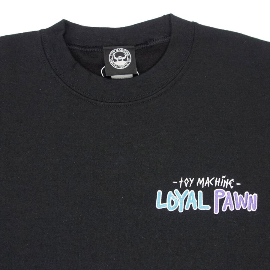 TOYMACHINE/トイマシーン クルーネック スウェット/LOYAL PAWNEMBROIDERY SWEAT CREW TMFBSW15｜スケーター ストリート クルー トレーナー 刺繍 トイマシン | TOY MACHINE | 02