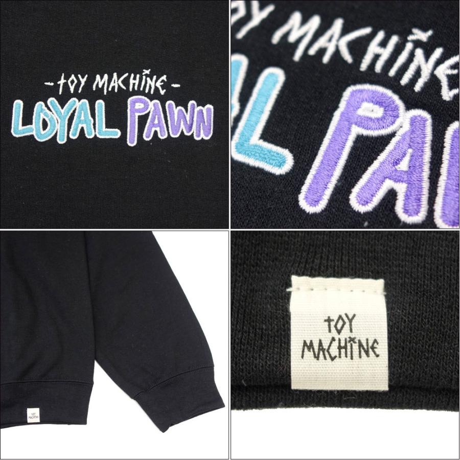 TOYMACHINE/トイマシーン クルーネック スウェット/LOYAL PAWNEMBROIDERY SWEAT CREW TMFBSW15｜スケーター ストリート クルー トレーナー 刺繍 トイマシン | TOY MACHINE | 04