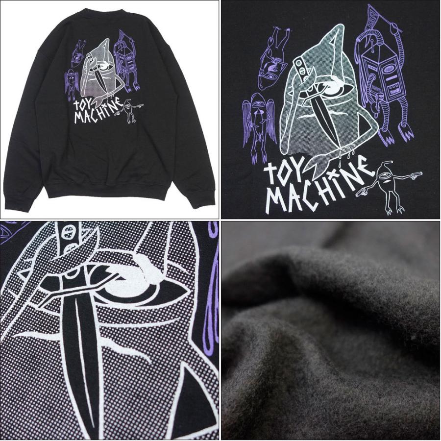 TOYMACHINE/トイマシーン クルーネック スウェット/LOYAL PAWNEMBROIDERY SWEAT CREW TMFBSW15｜スケーター ストリート クルー トレーナー 刺繍 トイマシン | TOY MACHINE | 05