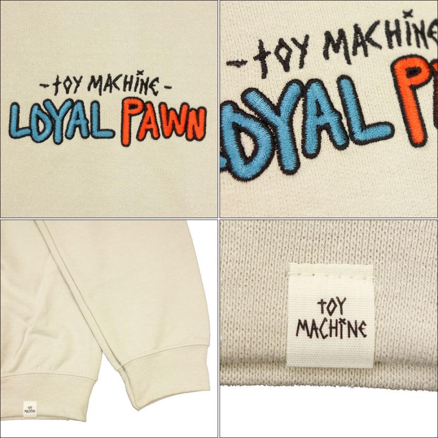 TOYMACHINE/トイマシーン クルーネック スウェット/LOYAL PAWNEMBROIDERY SWEAT CREW TMFBSW15｜スケーター ストリート クルー トレーナー 刺繍 トイマシン | TOY MACHINE | 09