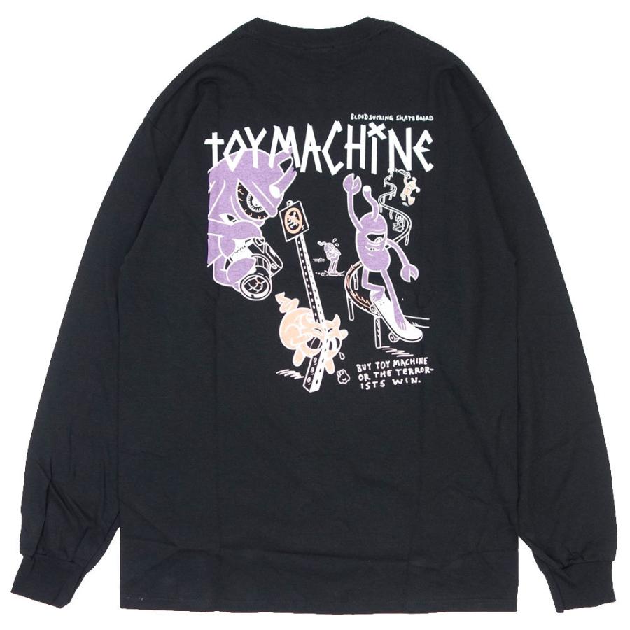 TOYMACHINE/トイマシーン 長袖 Tシャツ ロンT/ERIK FOUNTAIN LONG TEE TMFBLT9｜スケーター ストリート ロングスリーブ Tee メンズ レディース ファッション | TOY MACHINE | 02
