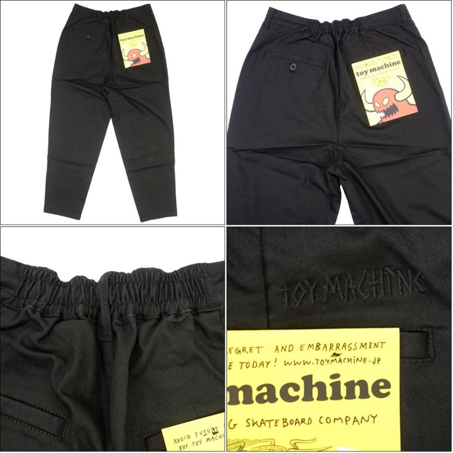 TOYMACHINE/トイマシーン イージーパンツ ストレッチ ワイド/STRETCH WIDE PANTS TMBT02｜ストリート スケーター チノパン ワイドパンツ ストレッチ素材 メン | TOY MACHINE | 12