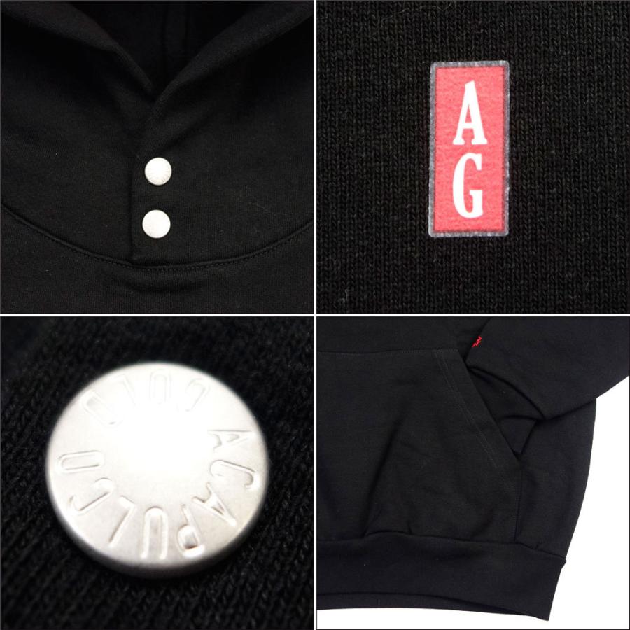 Acapulco Gold/アカプルコゴールド プルオーバーパーカー/SNAP BUTTON PULLOVER HOODIE｜ストリート スケーター ハイネック セットアップ可 メンズファッショ | ACAPULCO GOLD | 04