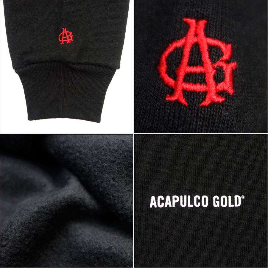 Acapulco Gold/アカプルコゴールド プルオーバーパーカー/SNAP BUTTON PULLOVER HOODIE｜ストリート スケーター ハイネック セットアップ可 メンズファッショ | ACAPULCO GOLD | 05