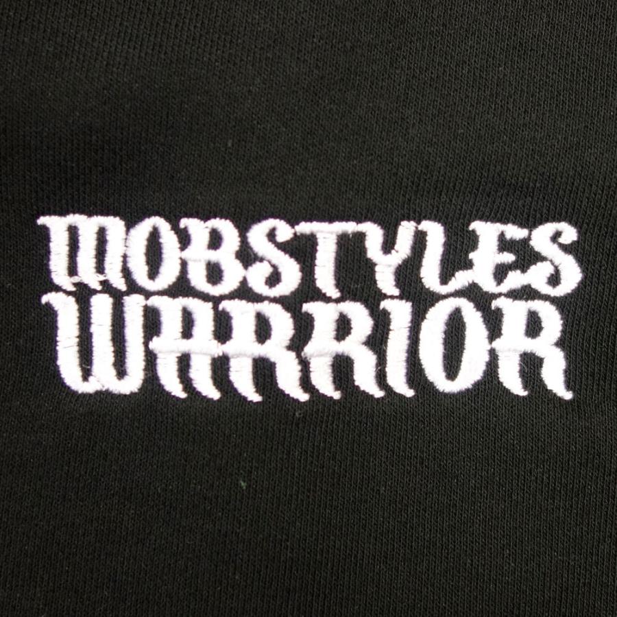 MOBSTYLES/モブスタイル スクルーネックスウェット ビッグシルエット/ORIGINAL SWEAT embroid mob21015｜オーバーサイズ スウェット トレーナー ポケット付 | MOBSTYLES | 03