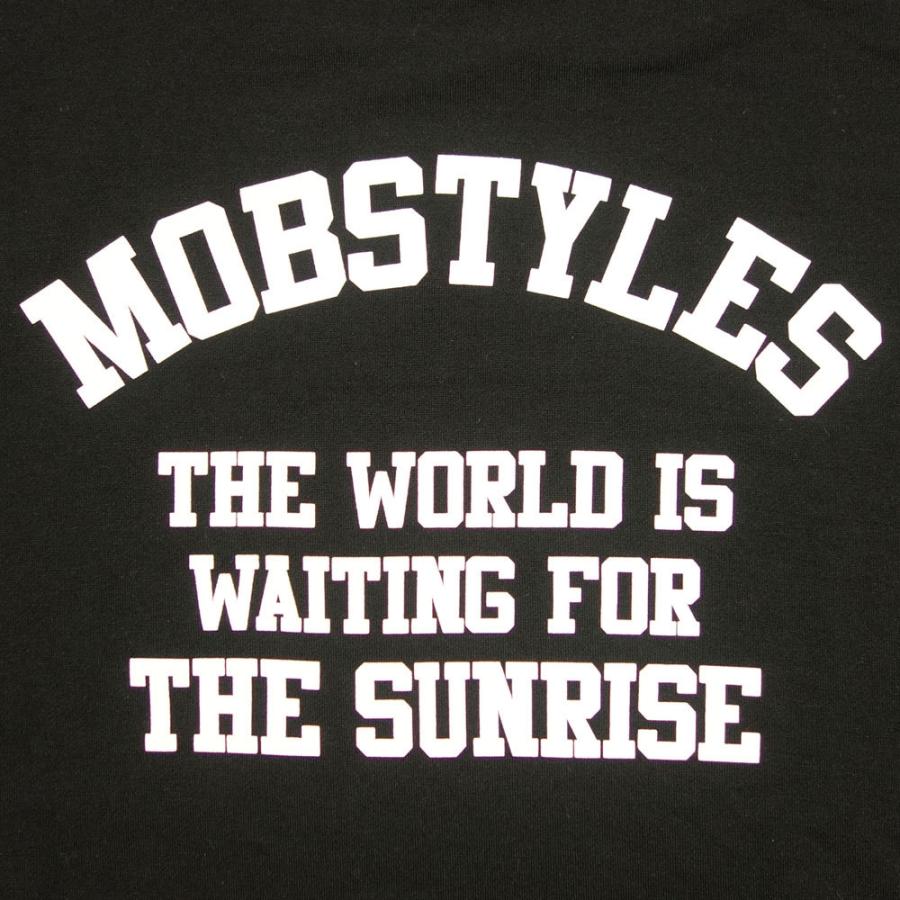 MOBSTYLES/モブスタイル スクルーネックスウェット ビッグシルエット/ORIGINAL SWEAT SUNRISE mob21016｜オーバーサイズ スウェット トレーナー ポケット付 | MOBSTYLES | 04