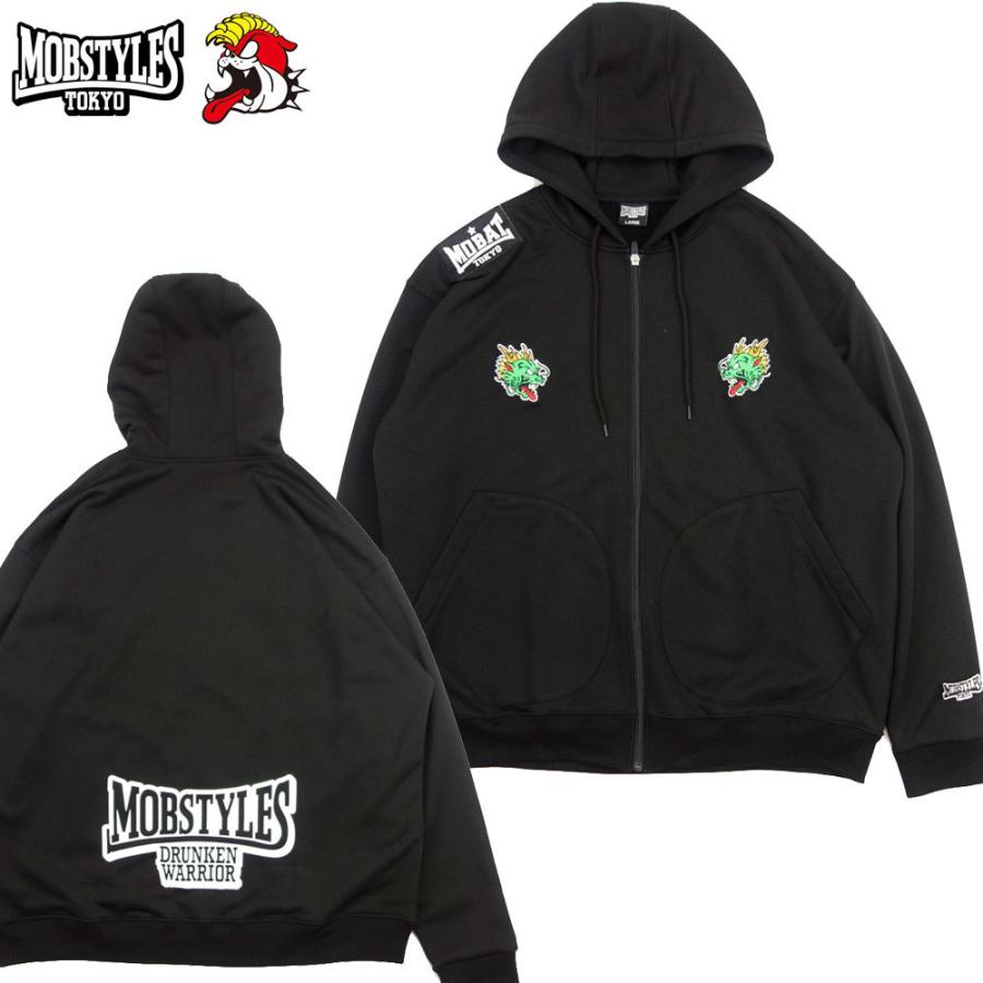 MOBSTYLES/モブスタイル スジップアップパーカー ビッグシルエット/ORIGINAL DRY ZIP HOOD mob21014｜オーバーサイズ ジップフード スウェット パーカー メン | MOBSTYLES