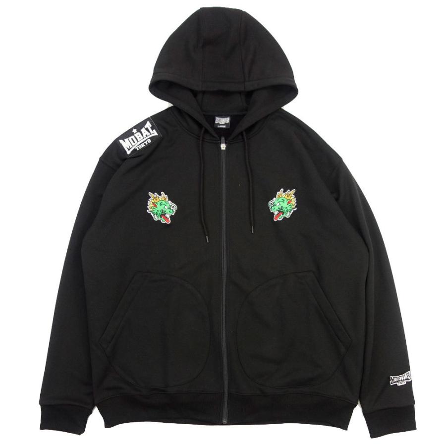 MOBSTYLES/モブスタイル スジップアップパーカー ビッグシルエット/ORIGINAL DRY ZIP HOOD mob21014｜オーバーサイズ ジップフード スウェット パーカー メン | MOBSTYLES | 01