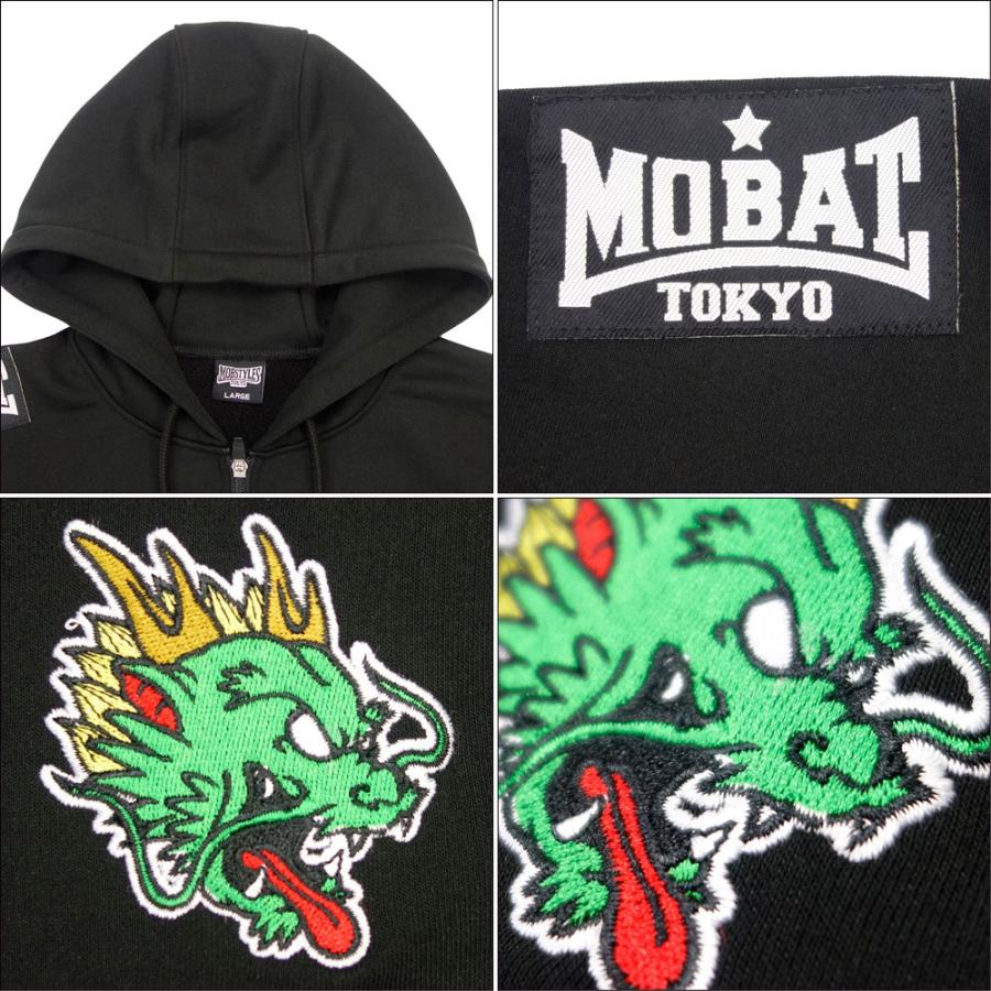 MOBSTYLES/モブスタイル スジップアップパーカー ビッグシルエット/ORIGINAL DRY ZIP HOOD mob21014｜オーバーサイズ ジップフード スウェット パーカー メン | MOBSTYLES | 06