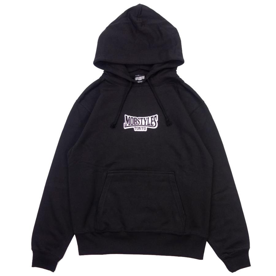 MOBSTYLES/モブスタイル スプルオーバーパーカー /Small Logo Sweat Hood MOB0046＆0047｜スウェットフード パーカー ワンポイントロゴ | MOBSTYLES | 01