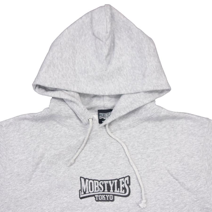 MOBSTYLES/モブスタイル スプルオーバーパーカー /Small Logo Sweat Hood MOB0046＆0047｜スウェットフード パーカー ワンポイントロゴ | MOBSTYLES | 05