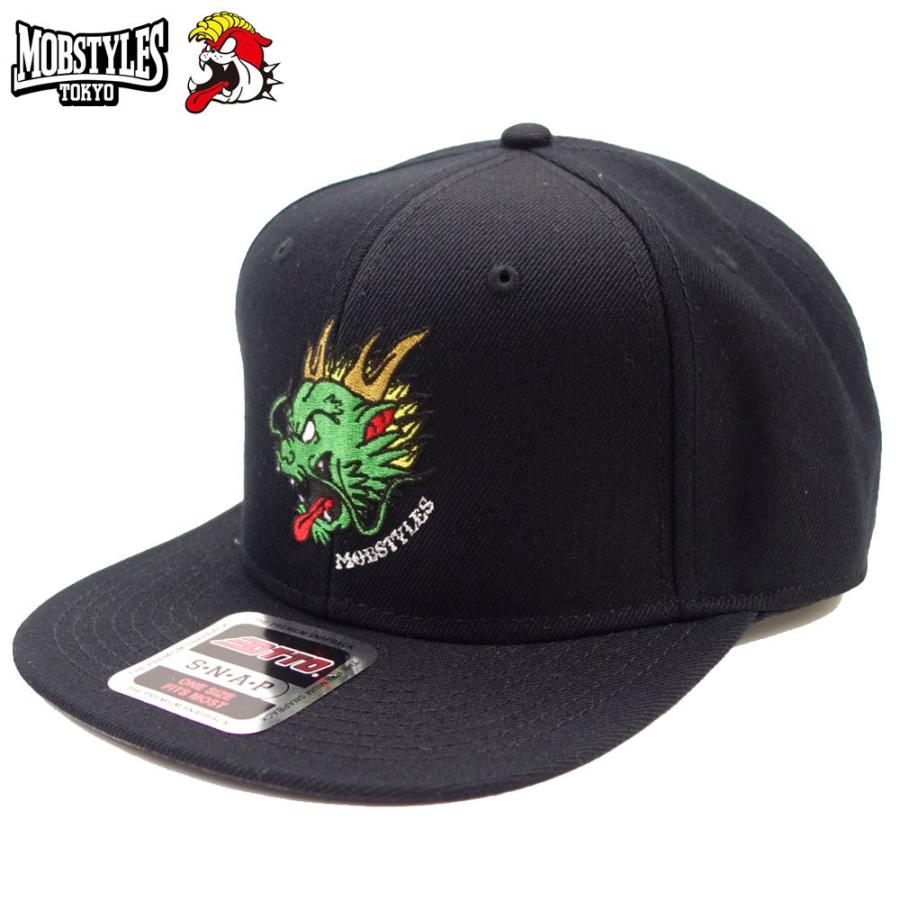 MOBSTYLES/モブスタイル ススナップバックキャップ/MOSH BB CAP DRAGON｜モブスタイル  ベースボールキャップ 帽子 メンズ レディース ファッション | MOBSTYLES