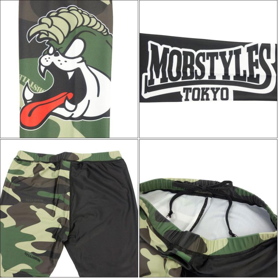 MOBSTYLES/モブスタイル スロングスパッツ/MOSH LONG SPATS｜モブスタイル  レギンス インナースパッツ カモ ペイズリー柄 ジム フィットネス トレーニング | MOBSTYLES | 08