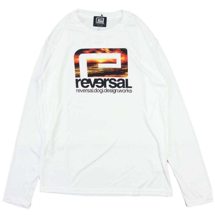 reversal/リバーサル ドライメッシュ Tシャツ ロンT 長袖/SUNSET BIG MARK DRY LONG SLEEVE rv22ss105｜UVカット 吸汗速乾 ドライ ロングスリーブ | reversal | 05