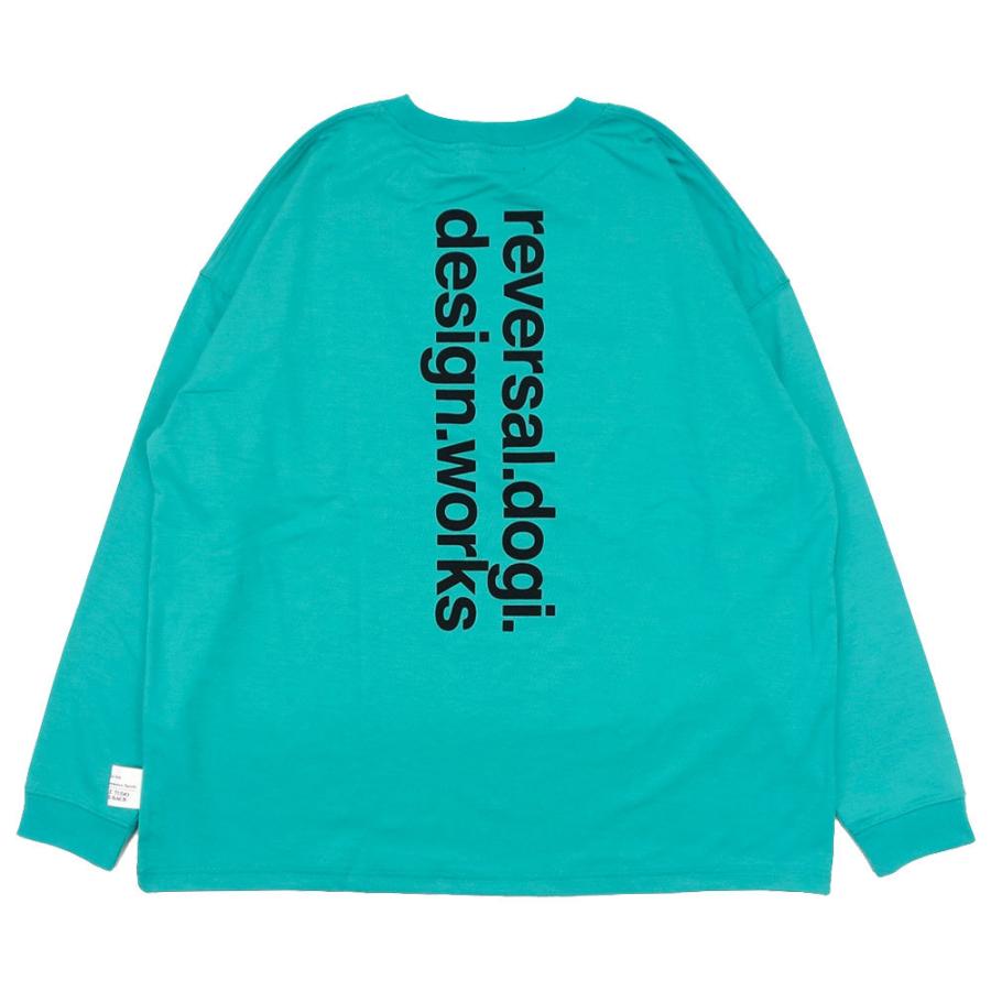 reversal/リバーサル Tシャツ 長袖 ロンT/BACK-W PEs MVS BIG SILHOUETTE LONG SLEEVE rv22ss101｜ビッグシルエット オーバーサイズ ロングスリーブ | reversal | 10